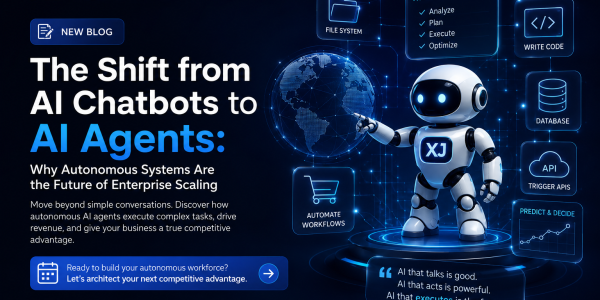 The Shift from AI Chatbots to AI Agents: Why Autonomous Systems Are the Future of Enterprise Scaling